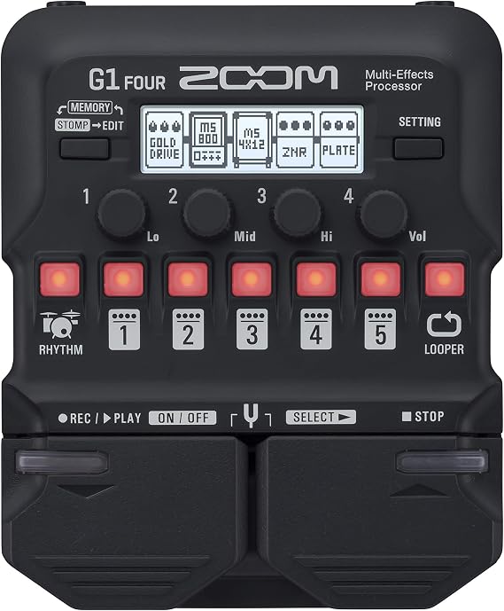 Zoom G1 Four Guitar Multi-Effects Processor