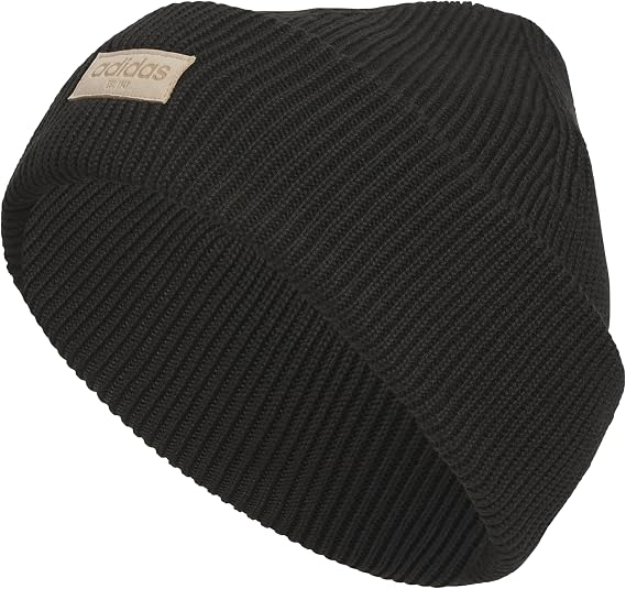 adidas LOVB Tall Beanie Fold Beanie | Unisex, Warm Double-Layer Knit, Soft Stretch Fabric, Snug Coverage, Cold-Weather Ready