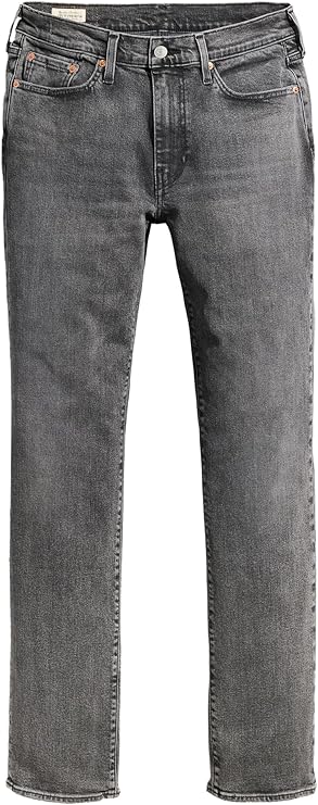 Levi's Men's 514 Straight Fit Jeans, Dark Gray Worn in, 31W / 30L