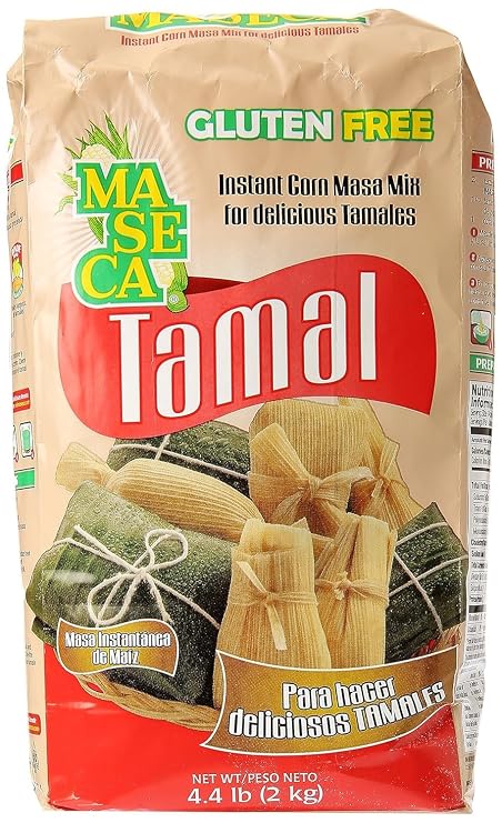 Maseca Corn Masa for Tamales, 4.4 lbs (Pack of 2)