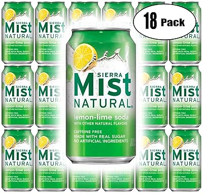 Sierra Mist, 12 Fl Oz Cans, Pack of 18