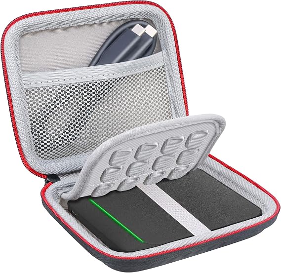 Lacdo Hard Case for Seagate Barracuda Fast SSD/Game Drive for Xbox SSD