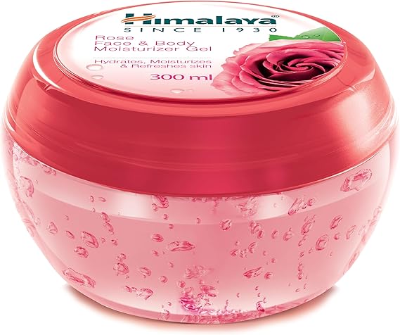 Himalaya Rose Face & Body Moisturizer Gel -300ml