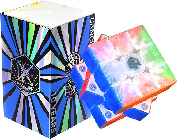 GAN 356 i Carry 2 10 Years Classic Gift Set, Smart Speed Cube for Beginners
