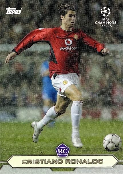 2020 Topps The Lost Rookie Cards Cristiano Ronaldo Soccer Card
