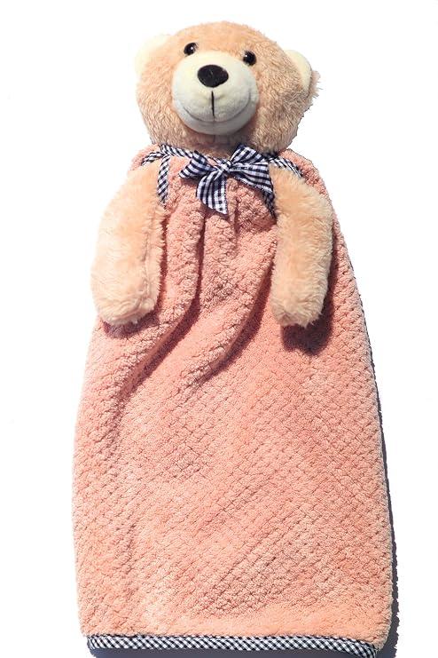 Animal Baby Blanket Snuggler Lovey with Removable Washable Ultra Soft Blankie - 14 Pink