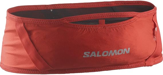 Salomon Pulse Belt Lightweight Snug Fit Running Belt with Breathable 4-Way Stretch Secret Pockets for Secure Storage Versatile Minimalist Design for Short or Technical Runs