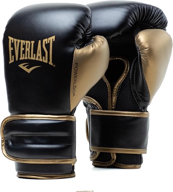 Everlast Powerlock OG & Powerlock 2R Boxing Gloves, Boxing Gloves for Bags, Mitt Work & Sparring, Hook & Loop System, Advanced Foam Technology, Ergonomic Grip - Authentic Everlast Gear