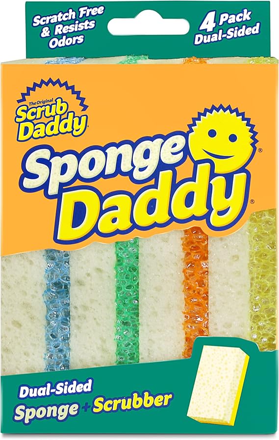 Sponge Daddy 4-Pack Durable Sponges