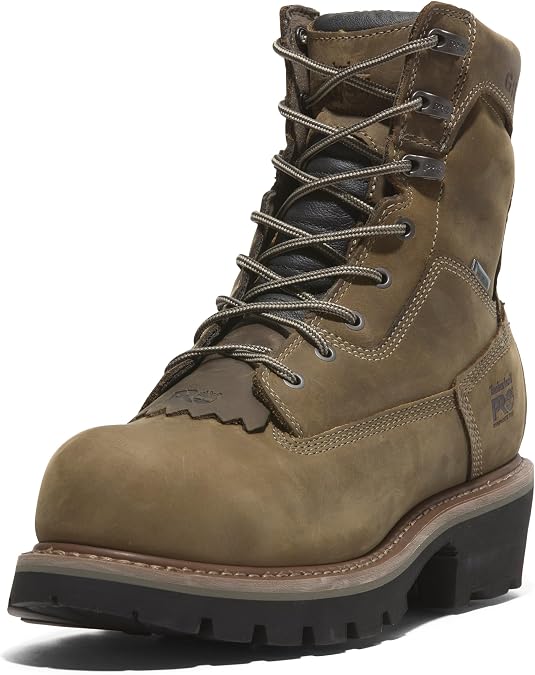 Timberland PRO Mens 8 Turkish Coffee Brown Evergreen Comp Toe WP SR
