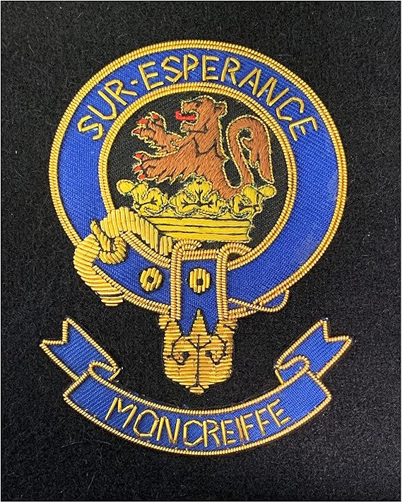 Moncrieffe Scottish Clan Embroidered Blazer Crest