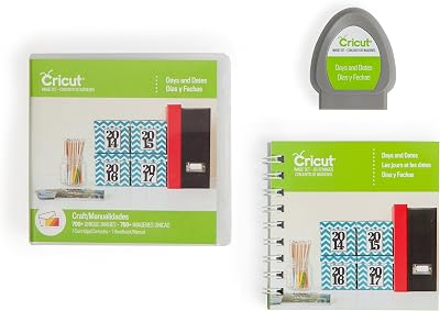 Cricut 2002574 Days and Dates Cartridge