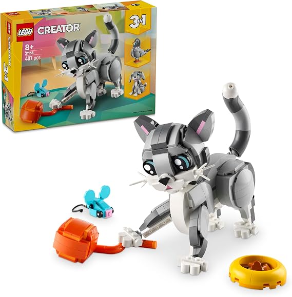 LEGO Creator 3’ü 1 Arada Oyunbaz Kedi 31163