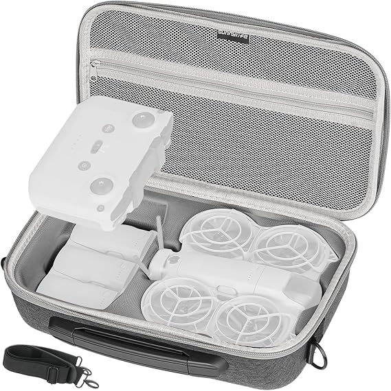 Storage Case Carry Case for DJI NEO 2, Drone RC-N3 Remote Control Combo Travel Bag Protective Bag Drone Accessories for DJI NEO 2 Fly More Combo