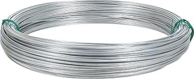 Hillman 122060 200 16G GALV Wire, No Size, Silver, 200 Foot