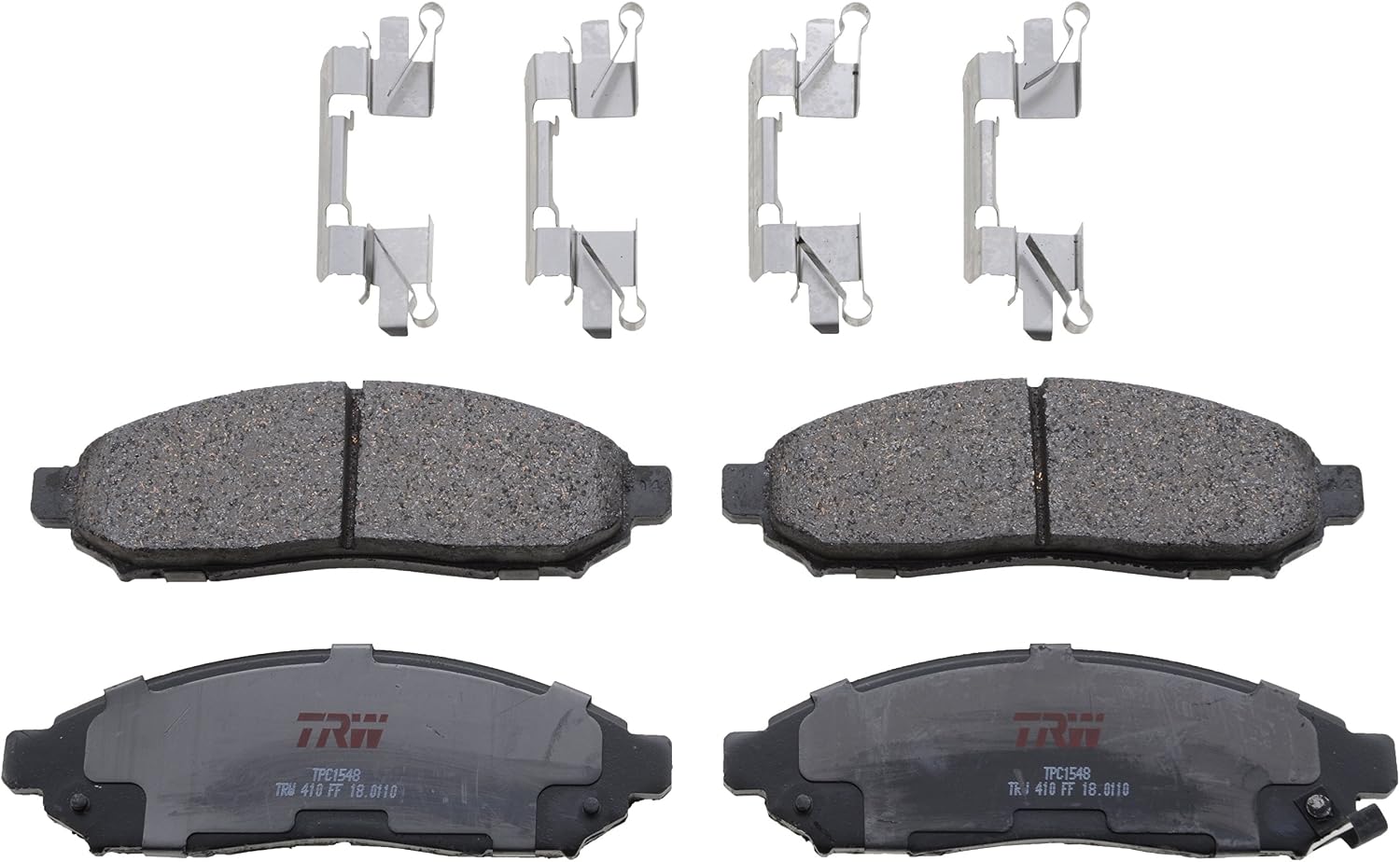 TRW TPC1548 Disc Brake Pad Set for Nissan NV200: 2013-2019 and other applications Front