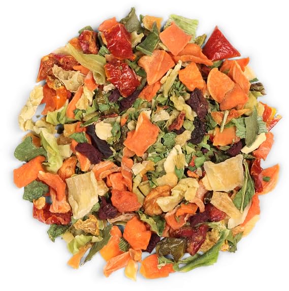 Garden Deluxe Vegetable Soup Mix by Its Delish, 1 Lb Bulk Bag | 16 Natural Dehydrated Vegetables for Ramen Noodles, Soup Greens with Beets | Freeze Dried Veggie Blend, No MSG, Vegan, Kosher