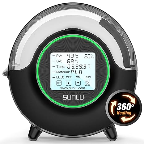 SUNLU Filament Dryer S2, Black