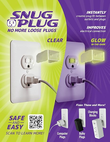 Loose Outlet Plug Fix | Outlet Tightener Bundle | As Seen On TV