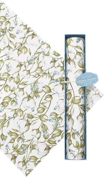 Castelbel Cotton Flower Fragrance Drawer Liners Perfumed Paper Flower Design