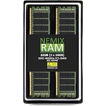 NEMIX RAM 32GB 2X16GB DDR5 4800MHZ PC5-38400 1Rx8 RDIMM for Dell PowerEdge R7625 Rack Server