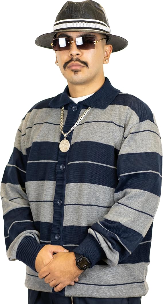 FB County Charlie Brown Striped Long Sleeve Shirt, Cotton