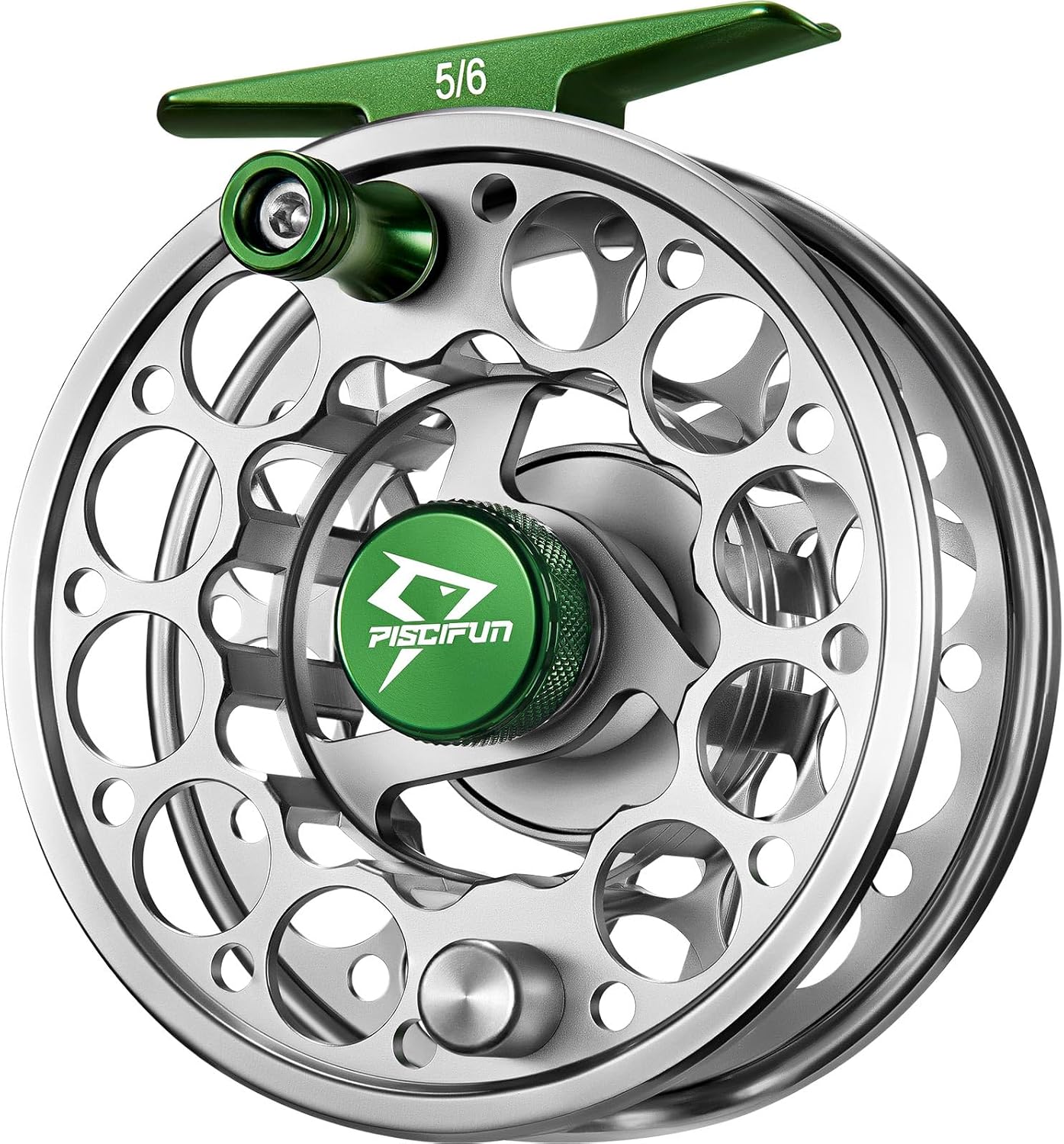 Piscifun Sword Fly Fishing Reel with CNC Machined Aluminum Alloy Housing, 34, 56, 78, 910 Weights Black, Gunmetal, Pink, Space Gray