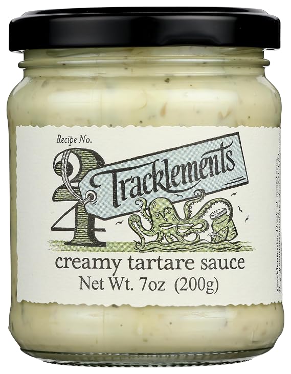 Tracklements, Sauce Tartare Creamy, 7.05 Ounce