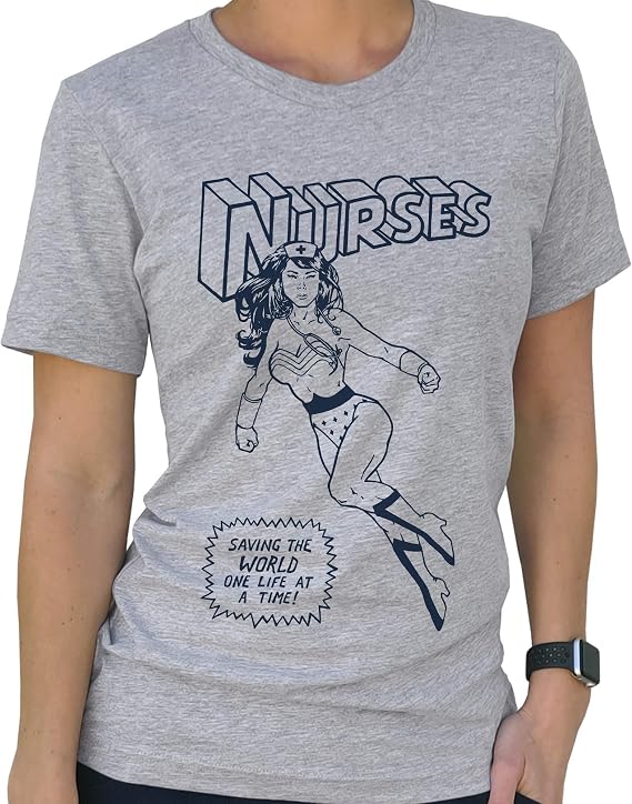 SCOBAR Nurse Superhero T-Shirt