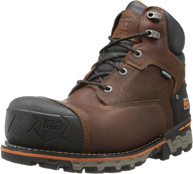 Timberland PRO Men's Boondock 6 Inch Composite Safety Toe Waterproof Industrial Work Boot