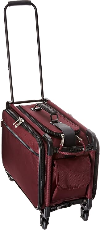TUTTO 20 Inch Retulation Carry-On, Burgundy, One Size