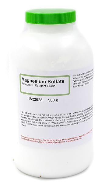 ALDON Innovating Science Reagent Grade Anhydrous Magnesium Sulfate, 500g - The Curated Chemical Collection