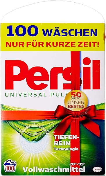 Persil Universal Pulver Waschmittel 100 Waschladungen 65 kg