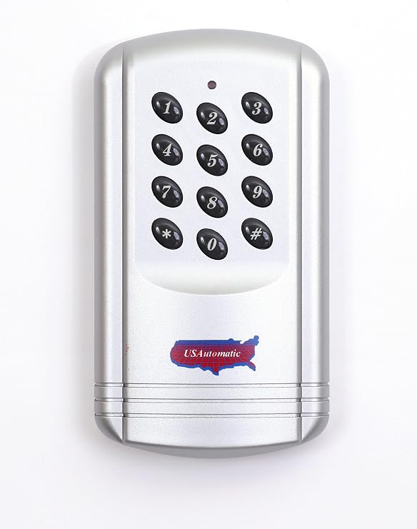 USAutomatic 050520 Wireless Keypad for Sentry Gate Openers, Small