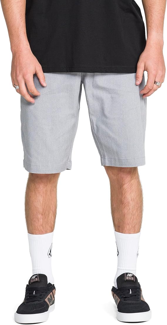 Volcom Men's Vmonty Stretch 22 Chino Shorts Casual Everyday Wear, Relaxed Fit