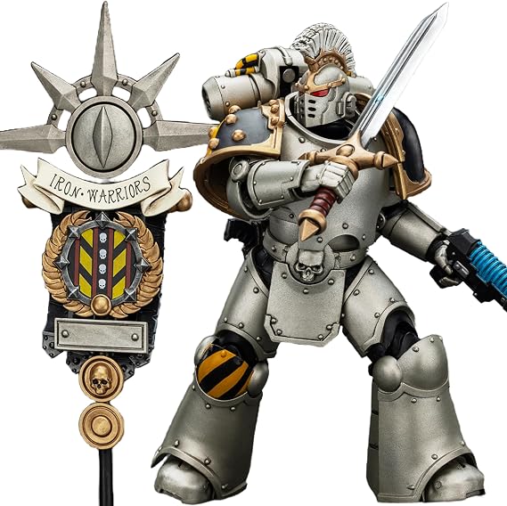 JOYTOY 1/18 Iron Warriors Command Squad Chosen Action Figure