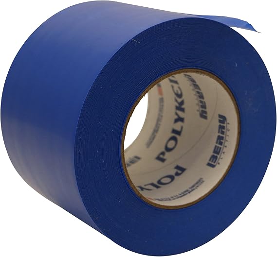 Polyken 747 Marine Boat Wrap Shrink Film Tape [Polyethylene Film]: 4 in. (96mm actual) x 60 yds. (Blue)