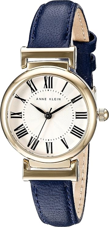 Anne Klein Women's Leather Strap Watch
