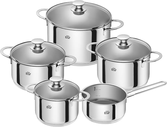 BSF Bordeaux Cookware Set 5pcs.