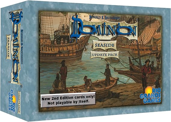 Rio Grande Games Dominion Seaside 2nd Edition Update Pack - Nine New Cards Expansion
