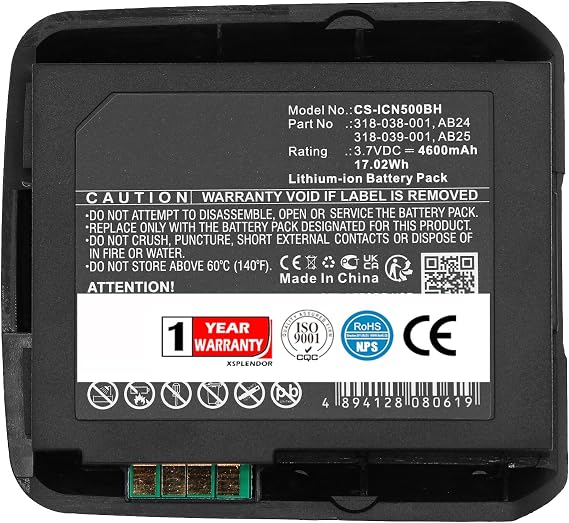 Replacement Battery for INTERMEC CN50 CN51 Part NO 318-038-001 318-039-001 AB24 AB25