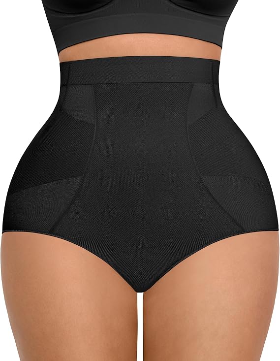 FeelinGirl Body Shaper Tummy Control Shapewear Underwear High Waisted Shaping Briefs Panty Girdle