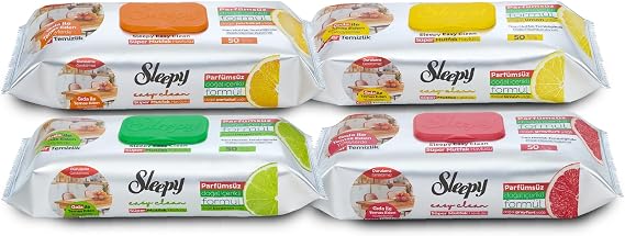 Easy Clean Süper Yüzey Temizlik Mutfak Havlusu&Mendili Karma Paket 4X50 (200 Yaprak)