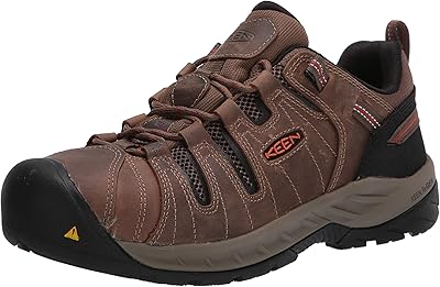 KEEN Utility Mens Flint 2 Low Steel Toe Construction Boots