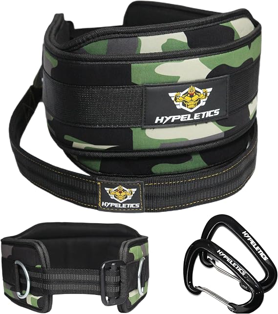 Weighted Dip Belt - 40 inch Strap built for Heavy weights replaces chain - Holds 300 lbs for Weighted Pull ups & Belt Squat - Weight lifting Dip Belts with chain
