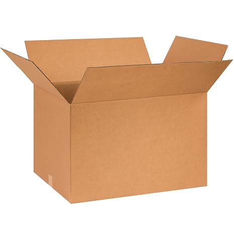BOXES FAST 26x18x16 Corrugated Boxes, Large, 26L x 18W x 16H, Pack of 10 | Shipping, Packaging, Moving, Storage Box for Home or Business, Strong Wholesale Bulk Boxes