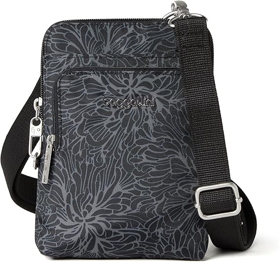 Baggallini Women's Securtex Anti-theft Activity Crossbody Bag