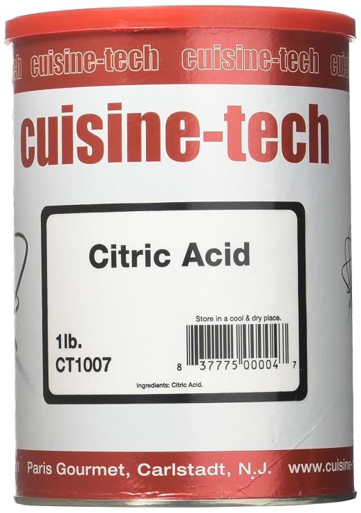 Cuisine-Tech Citric Acid, 16 Ounce