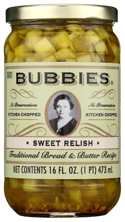 Bubbies of SF Sweet Relish, 16 FZ