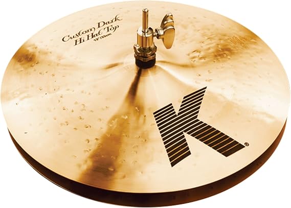 Avedis Zildjian Company K Custom Dark Hi-Hat Cymbals - 13 Inches